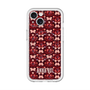 スリムプロテクションプレミアムケース with MagSafe［ ANNA SUI - バタフライハーツ - レッド ］
