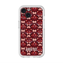 スリムプロテクションプレミアムケース with MagSafe［ ANNA SUI - バタフライハーツ - レッド ］