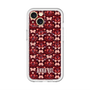 スリムプロテクションプレミアムケース with MagSafe［ ANNA SUI - バタフライハーツ - レッド ］
