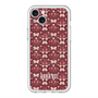 スリムプロテクションプレミアムケース with MagSafe［ ANNA SUI - バタフライハーツ - レッド ］