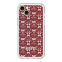スリムプロテクションプレミアムケース with MagSafe［ ANNA SUI - バタフライハーツ - レッド ］