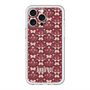スリムプロテクションプレミアムケース with MagSafe［ ANNA SUI - バタフライハーツ - レッド ］