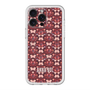 スリムプロテクションプレミアムケース with MagSafe［ ANNA SUI - バタフライハーツ - レッド ］