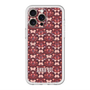 スリムプロテクションプレミアムケース with MagSafe［ ANNA SUI - バタフライハーツ - レッド ］