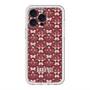 スリムプロテクションプレミアムケース with MagSafe［ ANNA SUI - バタフライハーツ - レッド ］