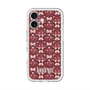 スリムプロテクションプレミアムケース with MagSafe［ ANNA SUI - バタフライハーツ - レッド ］
