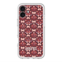 スリムプロテクションプレミアムケース with MagSafe［ ANNA SUI - バタフライハーツ - レッド ］