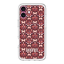 スリムプロテクションプレミアムケース with MagSafe［ ANNA SUI - バタフライハーツ - レッド ］