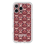 スリムプロテクションプレミアムケース with MagSafe［ ANNA SUI - バタフライハーツ - レッド ］