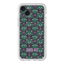 スリムプロテクションプレミアムケース with MagSafe［ ANNA SUI - バタフライハーツ - グリーン ］
