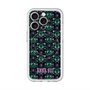 スリムプロテクションプレミアムケース with MagSafe［ ANNA SUI - バタフライハーツ - グリーン ］