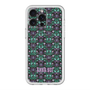 スリムプロテクションプレミアムケース with MagSafe［ ANNA SUI - バタフライハーツ - グリーン ］