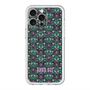 スリムプロテクションプレミアムケース with MagSafe［ ANNA SUI - バタフライハーツ - グリーン ］