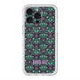 スリムプロテクションプレミアムケース with MagSafe［ ANNA SUI - バタフライハーツ - グリーン ］