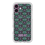 スリムプロテクションプレミアムケース with MagSafe［ ANNA SUI - バタフライハーツ - グリーン ］