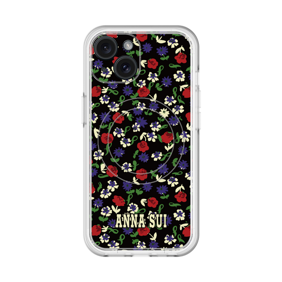 スリムプロテクションプレミアムケース with MagSafe［ ANNA SUI - カーネーション ］