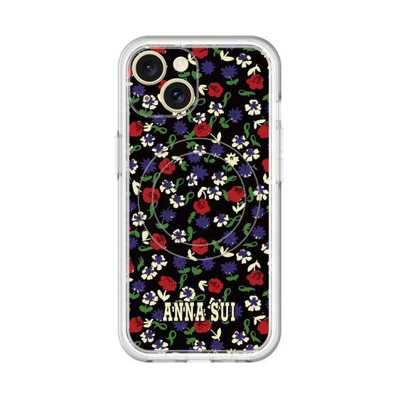 スリムプロテクションプレミアムケース with MagSafe［ ANNA SUI - カーネーション ］