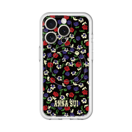 スリムプロテクションプレミアムケース with MagSafe［ ANNA SUI - カーネーション ］