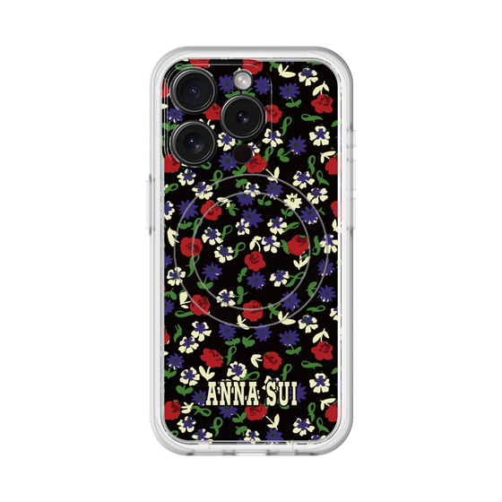 スリムプロテクションプレミアムケース with MagSafe［ ANNA SUI - カーネーション ］