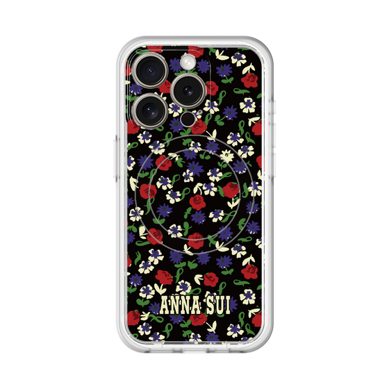 スリムプロテクションプレミアムケース with MagSafe［ ANNA SUI - カーネーション ］