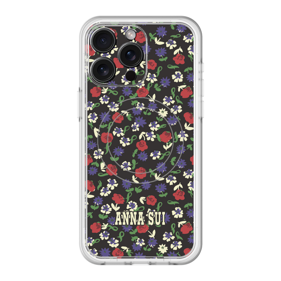 スリムプロテクションプレミアムケース with MagSafe［ ANNA SUI - カーネーション ］