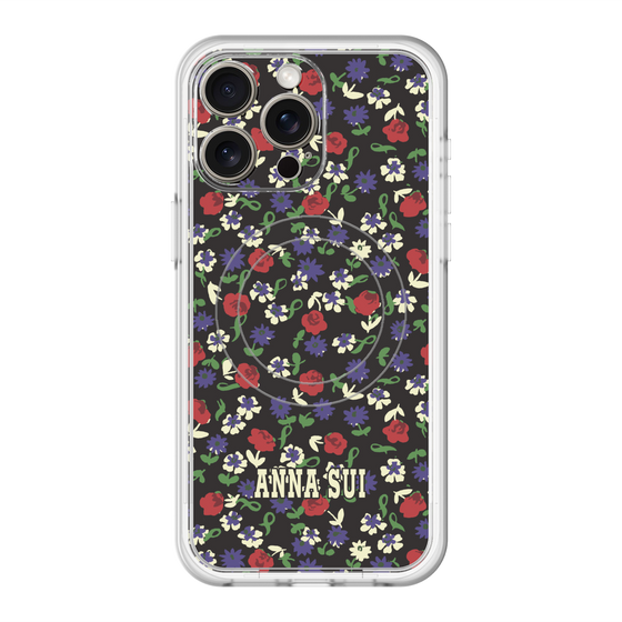 スリムプロテクションプレミアムケース with MagSafe［ ANNA SUI - カーネーション ］