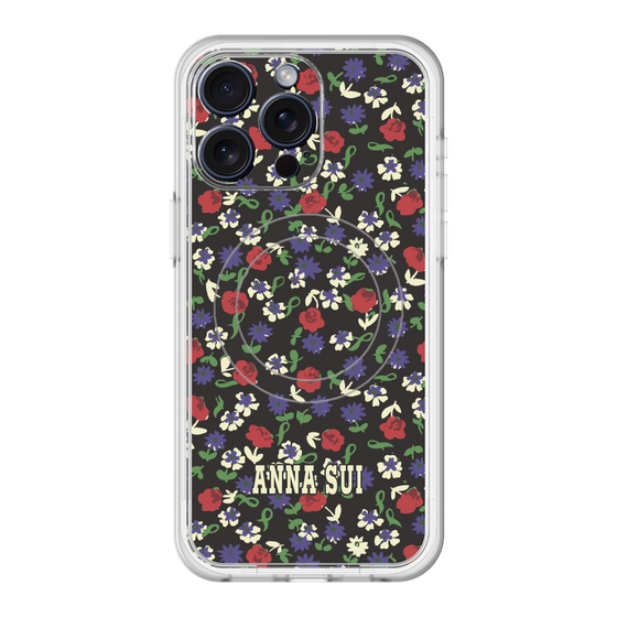 スリムプロテクションプレミアムケース with MagSafe［ ANNA SUI - カーネーション ］