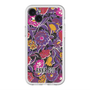 スリムプロテクションプレミアムケース with MagSafe［ ANNA SUI - ガーデンフワラー - マゼンタ ］