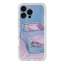 スリムプロテクションプレミアムケース with MagSafe［ CAPPUCCINO Halftone - Purple ］