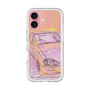 スリムプロテクションプレミアムケース with MagSafe［ CAPPUCCINO Halftone - Orange ］