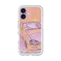 スリムプロテクションプレミアムケース with MagSafe［ CAPPUCCINO Halftone - Orange ］