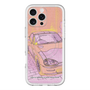 スリムプロテクションプレミアムケース with MagSafe［ CAPPUCCINO Halftone - Orange ］