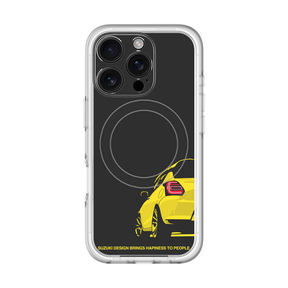 スリムプロテクションプレミアムケース with MagSafe［ SWIFT - Yellow ］