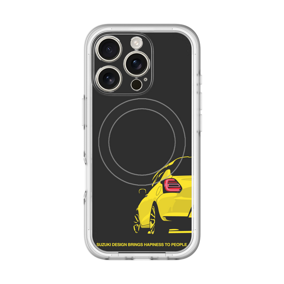 スリムプロテクションプレミアムケース with MagSafe［ SWIFT - Yellow ］