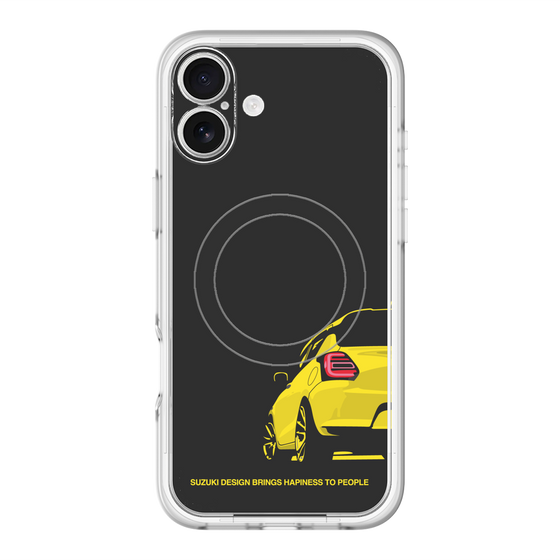スリムプロテクションプレミアムケース with MagSafe［ SWIFT - Yellow ］