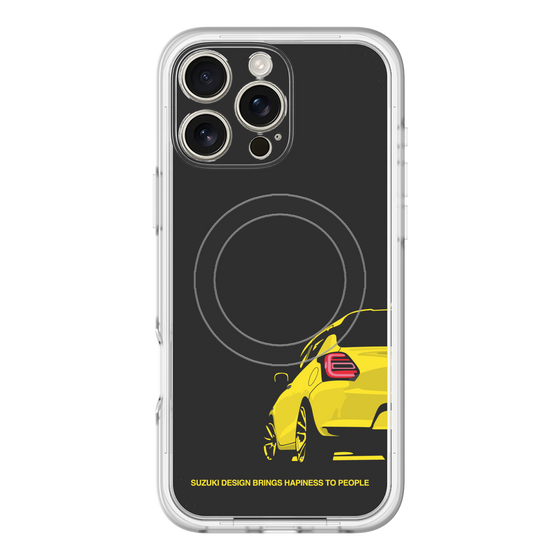 スリムプロテクションプレミアムケース with MagSafe［ SWIFT - Yellow ］