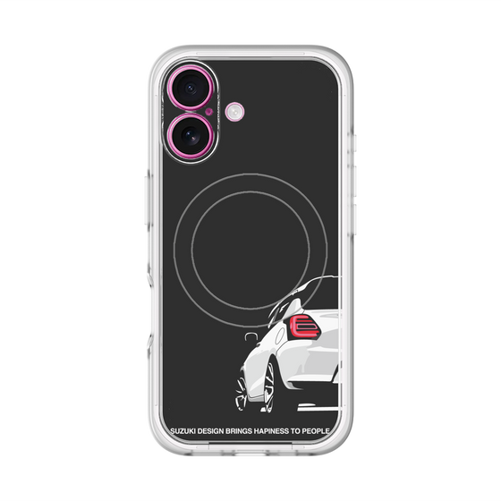 スリムプロテクションプレミアムケース with MagSafe［ SWIFT - White ］