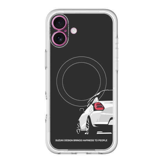 スリムプロテクションプレミアムケース with MagSafe［ SWIFT - White ］