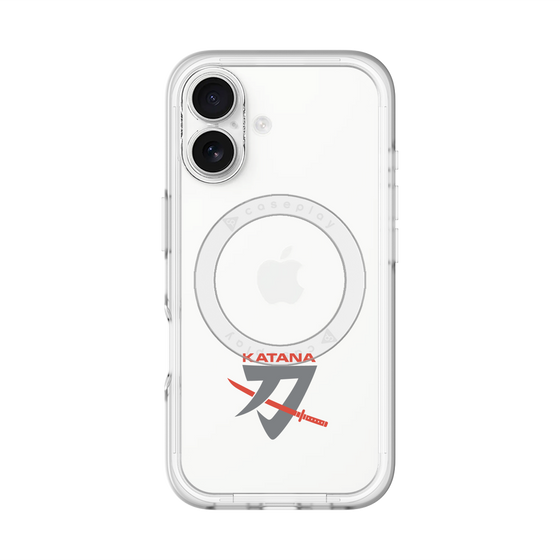 スリムプロテクションプレミアムケース with MagSafe［ KATANA logo ］