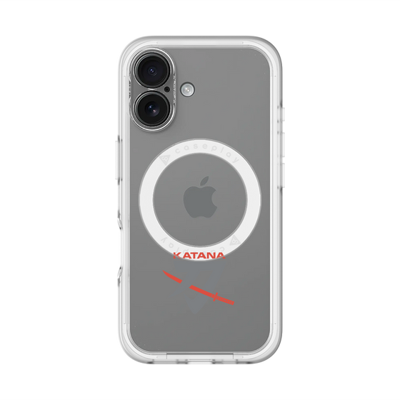スリムプロテクションプレミアムケース with MagSafe［ KATANA logo ］