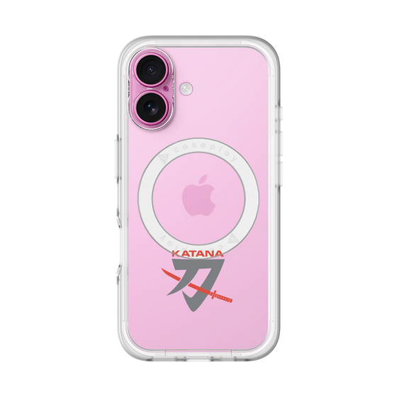 スリムプロテクションプレミアムケース with MagSafe［ KATANA logo ］