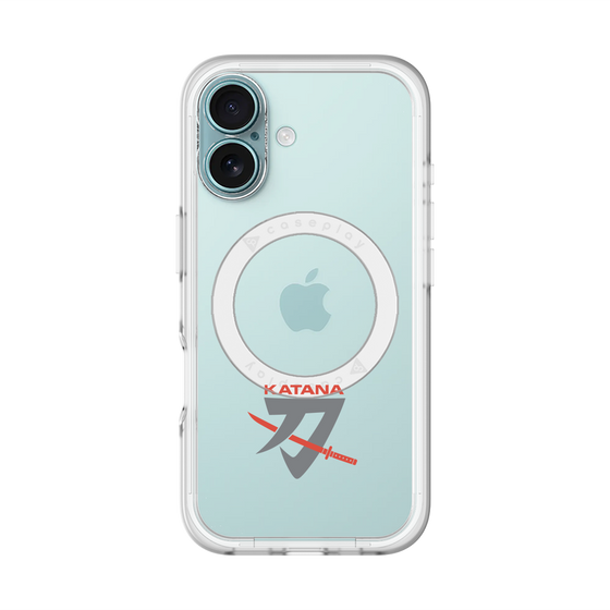 スリムプロテクションプレミアムケース with MagSafe［ KATANA logo ］