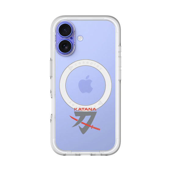 スリムプロテクションプレミアムケース with MagSafe［ KATANA logo ］