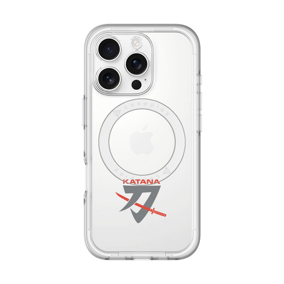 スリムプロテクションプレミアムケース with MagSafe［ KATANA logo ］