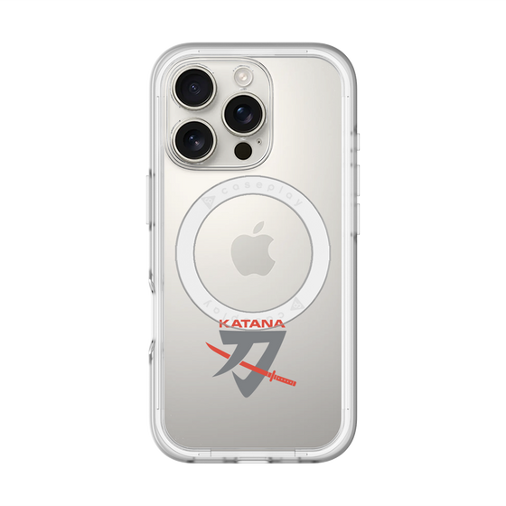 スリムプロテクションプレミアムケース with MagSafe［ KATANA logo ］