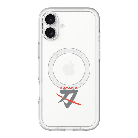 スリムプロテクションプレミアムケース with MagSafe［ KATANA logo ］