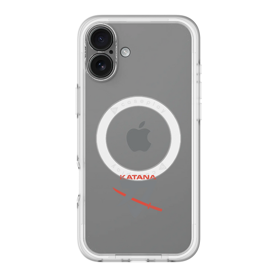 スリムプロテクションプレミアムケース with MagSafe［ KATANA logo ］