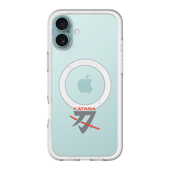 スリムプロテクションプレミアムケース with MagSafe［ KATANA logo ］