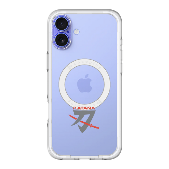 スリムプロテクションプレミアムケース with MagSafe［ KATANA logo ］