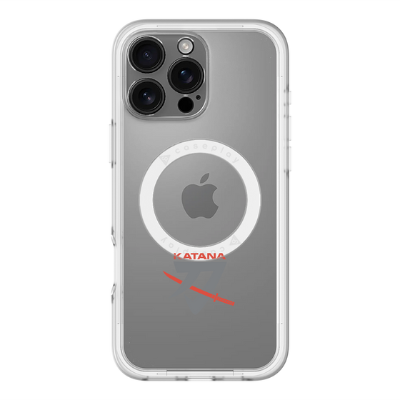 スリムプロテクションプレミアムケース with MagSafe［ KATANA logo ］